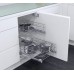 КВАДРАТО - кухня с панорамным остеклением, размер 11,8кв метра