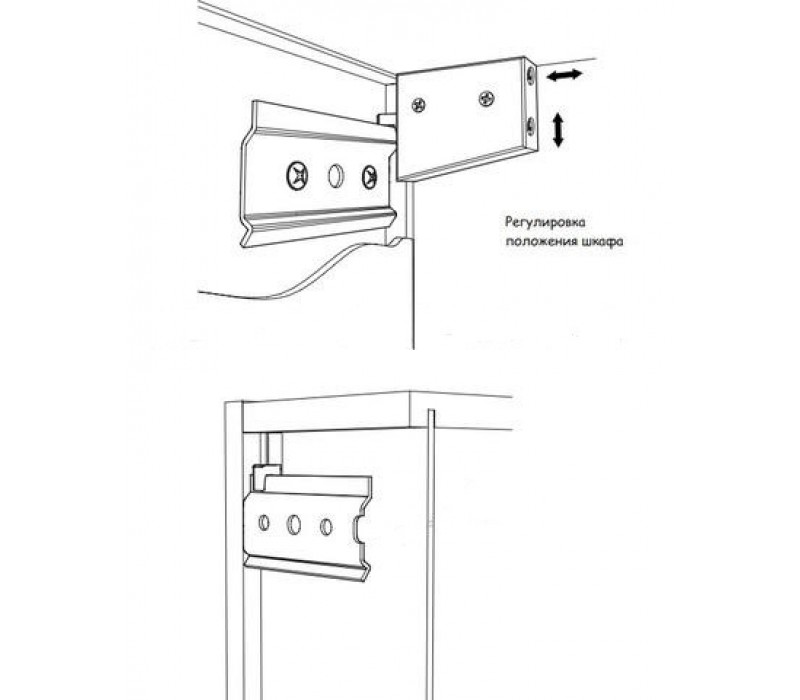 Как крепится кухонный шкаф