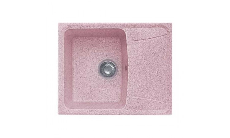 Мойка искусственный камень GF-S610L розовый
