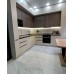 Кухня Роби цвет белый - бордовый металлик 2,5 метра - набирается поэлементно