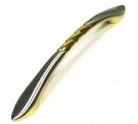Ручка мебельная, артикул - 178 хром/золото