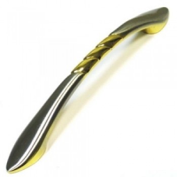 Ручка мебельная, артикул - 178 хром/золото